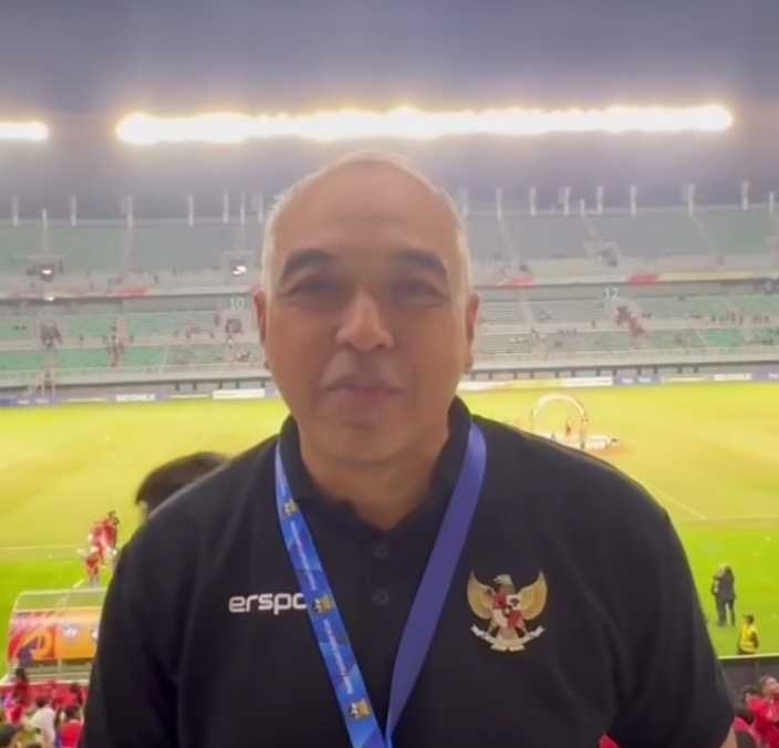 Keterangan foto : Manajer Timnas Indonesia U-19, Ahmed Zaki Iskandar, Minggu (4/8/2024) 