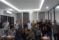 Bakal Calon Gubernur Banten, Andra Soni, mengunjungi kantor Disway Group di Palmerah, Jakarta Barat, pada Selasa, 13 Agustus 2024