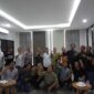 Bakal Calon Gubernur Banten, Andra Soni, mengunjungi kantor Disway Group di Palmerah, Jakarta Barat, pada Selasa, 13 Agustus 2024