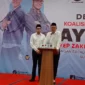 Keterangan Foto: Bacalon) Wali Kota dan Wakil Wali Kota Sukabumi, Ayep Zaki - Bobby Maulana.