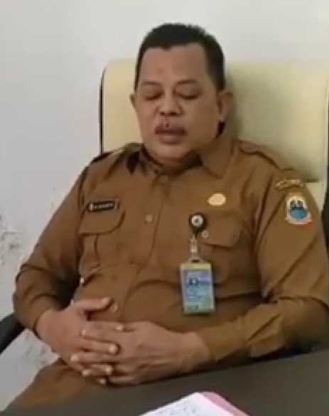 Keterangan poto : Kepala Kesbangpol Kab Lebak H. Sukanta.,