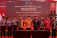 Keterangan foto : Dirjen Pemasyarakatan lakukan revitalisasi sarana dan prasarana pelayanan serta pembinaan UPT Pemasyarakatan se-priangan Timur, (Minggu, 1/9/2024)