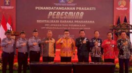 Keterangan foto : Dirjen Pemasyarakatan lakukan revitalisasi sarana dan prasarana pelayanan serta pembinaan UPT Pemasyarakatan se-priangan Timur, (Minggu, 1/9/2024) 