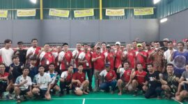 Tim Ngopi Bareng Haji Kholid gelar turnamen badminton yang diikuti ratusan peserta tersebar di lima kecamatan yakni Teluknaga, Kosambi, Pakuhaji, Sepatan dan Sepatan Timur.