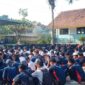 Keterangan poto : Suasana Meruah namun Penuh Khidmat Dalam Acara Jum'at Berzikir dan Mengaji yang di Selenggarakan Oleh SMK PGRI Maja pada 6/9/2024