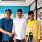 Keterangan foto : Koordinator Relawan Manis Kabupaten Tangerang Sodik Nur Al Bantani bertemu Ahmed Zaki Iskandar, Minggu (8/9/2024) 
