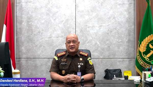 Keterangan foto : Kepala Kejaksaan Negeri (Kajari) Jakarta Utara, Dandeni Herdiana SH MH, Rabu (11/9/2024) 