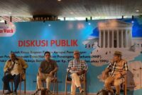 Keterangan foto : Diskusi publik, Rabu (18/9/2024)