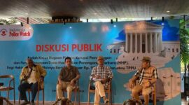 Keterangan foto : Diskusi publik, Rabu (18/9/2024) 