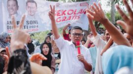 Hari kedua masa kampanye Calon Gubernur dan Wakil Gubernur Banten dalam Pilkada Banten, pasangan nomor urut 02, Andra Soni-Dimyati Natakusumah langsung tancap gas blusukan menemui rakyat di berbagai wilayah Banten.