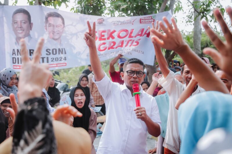 Hari kedua masa kampanye Calon Gubernur dan Wakil Gubernur Banten dalam Pilkada Banten, pasangan nomor urut 02, Andra Soni-Dimyati Natakusumah langsung tancap gas blusukan menemui rakyat di berbagai wilayah Banten.