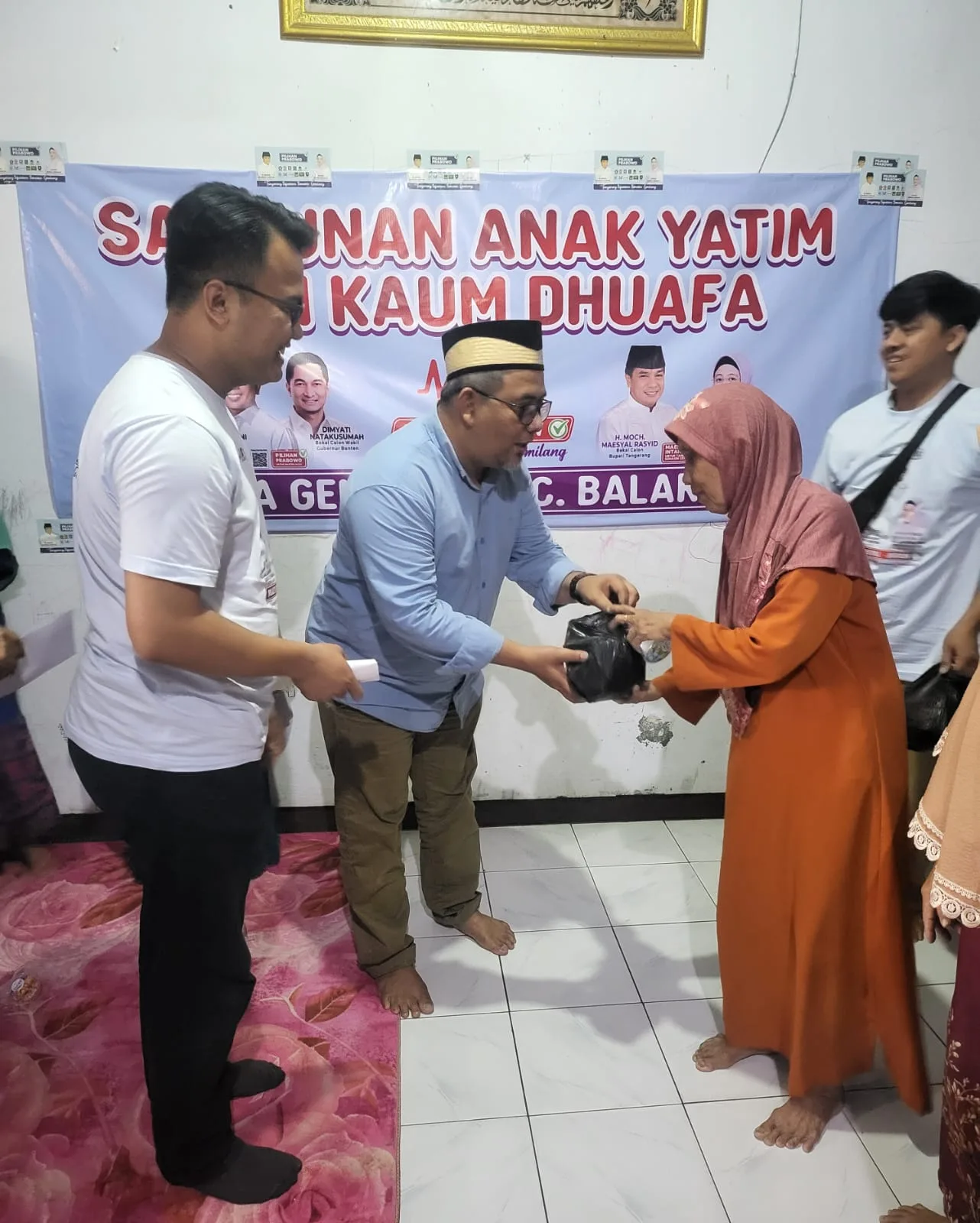 Relawan Manis Peduli Puluhan Anak Yatim du Tangerang I Teras Media