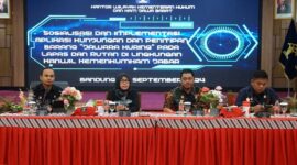 Keterangan foto : Kemenkumham Jabar Sosialisasikan 