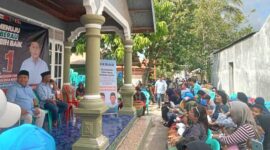 Kampanye calon Bupati Berau nomor urut 1, Madri Pani dan wakilnya Agus Wahyudi (MP-AW).
