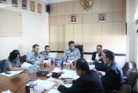 Keterangan foto : Kepala Kantor Wilayah Kementerian Hukum dan HAM Jawa Barat Masjuno Pimpin Sidang Majelis Pengawas Wilayah Notaris, (Senin, 30/9/2024)