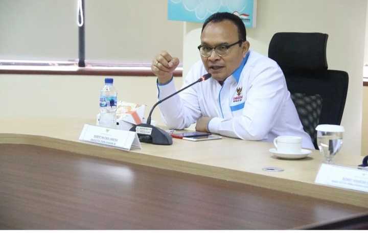 Keterangan foto : Anggota Ombudsman RI, Robert Na Endi Jaweng, Minggu (8/9/2024) 