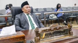Keterangan foto : Wakil Ketua Fraksi PPP - PSI DPRD Banten, Musa Weliansyah, Minggu (22/9/2024) 