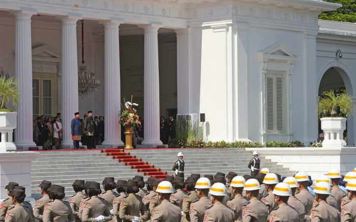 esi Pisah Sambut Presiden RI di Istana Merdeka, Terimakasih Jokowi dan Selamat Bertugas