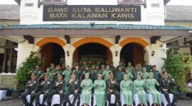 Keterangan foto : Sebanyak 241 Orang Prajurit Korem 064/MY Menerima Kenaikan Pangkat, (TerasMedia/Foto) 