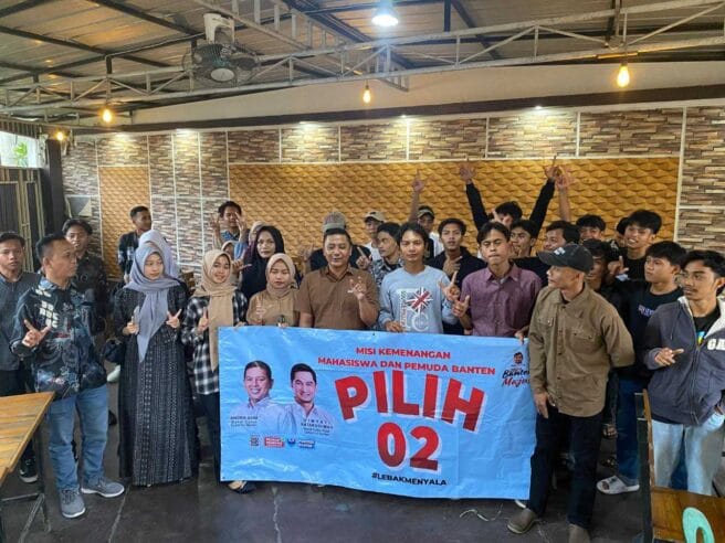 Keterangan foto : Penerus Banten Lanjutkan Misi Kemenangan Andra Soni Di Kabupaten Serang, (Rabu, 1/10/2024) 
