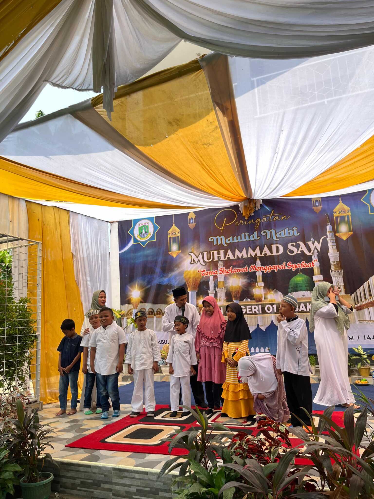 Teladani Manusia Pilihan SKh Negeri 01 Lebak Gelar Maulid Nabi Muhammad S.A.W ke 1446 Hijriah I Teras Media