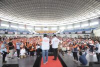 DPW PKS Provinsi Banten menggelar temu akbar kader PKS se-Provinsi Banten di dua wilayah pada Minggu, (6/10/2024).