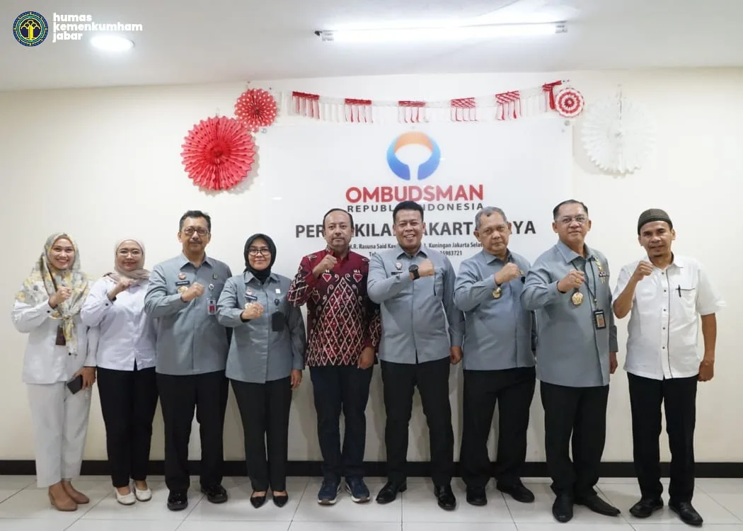 Kemenkumham Jabar Jalin Sinergi Wujudkan Pelayanan Publik Semakin PASTI Bersama Ombudsman Jakarta Raya