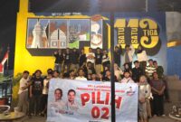Keterangan foto : Penerus Banten Bentuk Tim Mahasiswa di kota Cilegon Menangkan Andra Soni, (Kamis, 10/10/2024)