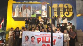 Keterangan foto : Penerus Banten Bentuk Tim Mahasiswa di kota Cilegon Menangkan Andra Soni, (Kamis, 10/10/2024) 