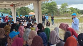 Keterangan foto : Agus Wahyudi Kampanye di Pulau Derawan Paparkan Visi dan Misi, (Kamis, 17/10/2024) 