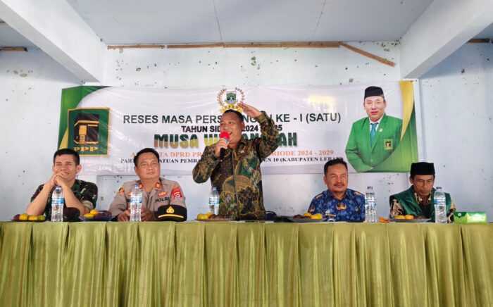 Reses Ke-2 Anggota DPRD Banten Musa Weliansyah di Kec. Banjarsari