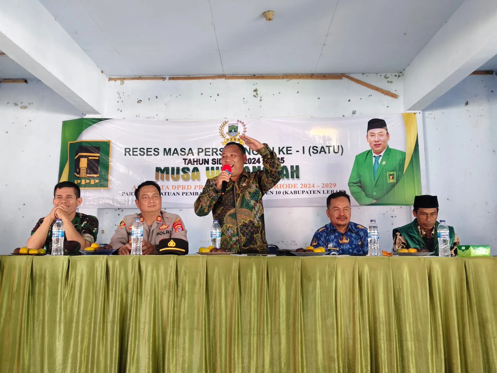 Reses Ke-2 Anggota DPRD Banten Musa Weliansyah di Kec. Banjarsari