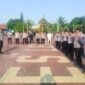 Keterangan foto : Polres Lebak Gelar Apel Persiapan Pengamanan Kampanye Terbatas Paslon Gubernur Banten, (Selasa, 22/10/2024) 