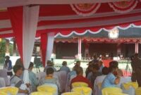 Keterangan foto : Dugaan Sabotase Menguat di Balik Batalnya Debat Perdana cabup dan cawabup Mahulu, (Minggu, 27/10/2024)
