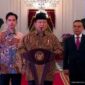 Keterangan foto : Presiden Republik Indonesia Prabowo Subianto umumkan Menteri dan wakil menteri Kabinet Merah Putih di Istana Merdeka, (Minggu, 20/10/2024) 