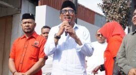 Kampanye cagub nomor urut 1 itu dipusatkan di Desa Fogi, Kecamatan Sanana, Selasa (5/11/2024)