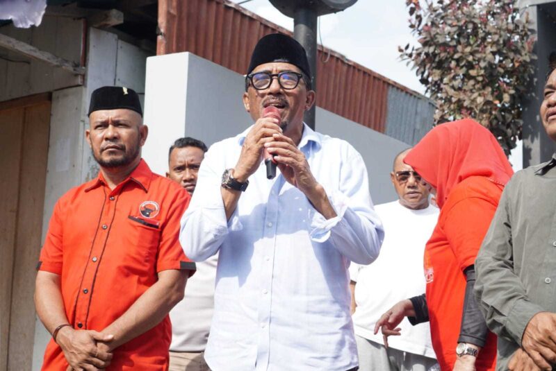 Kampanye cagub nomor urut 1 itu dipusatkan di Desa Fogi, Kecamatan Sanana, Selasa (5/11/2024)