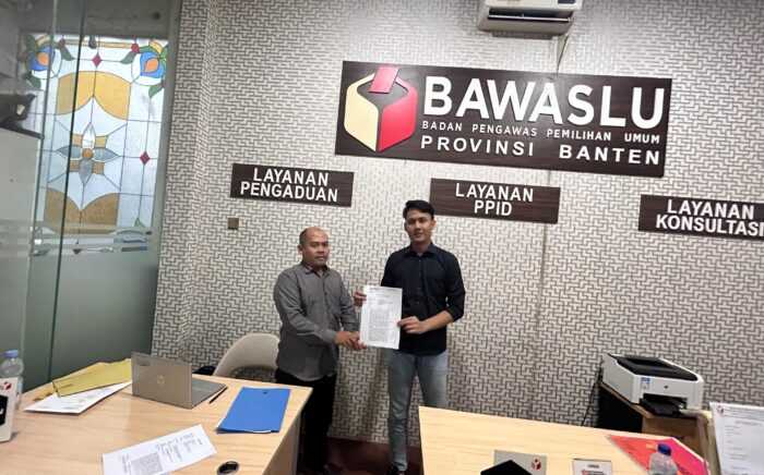 Gawat Nih, Bupati Kabupaten Serang Kembali Dilaporan ke Bawaslu I Teras Media