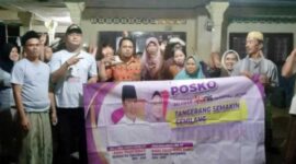 Keterangan foto : Relawan Maesal – Intan atau yang di kenal Manis Kabupaten Tangerang, Selasa (6/11/2024) 