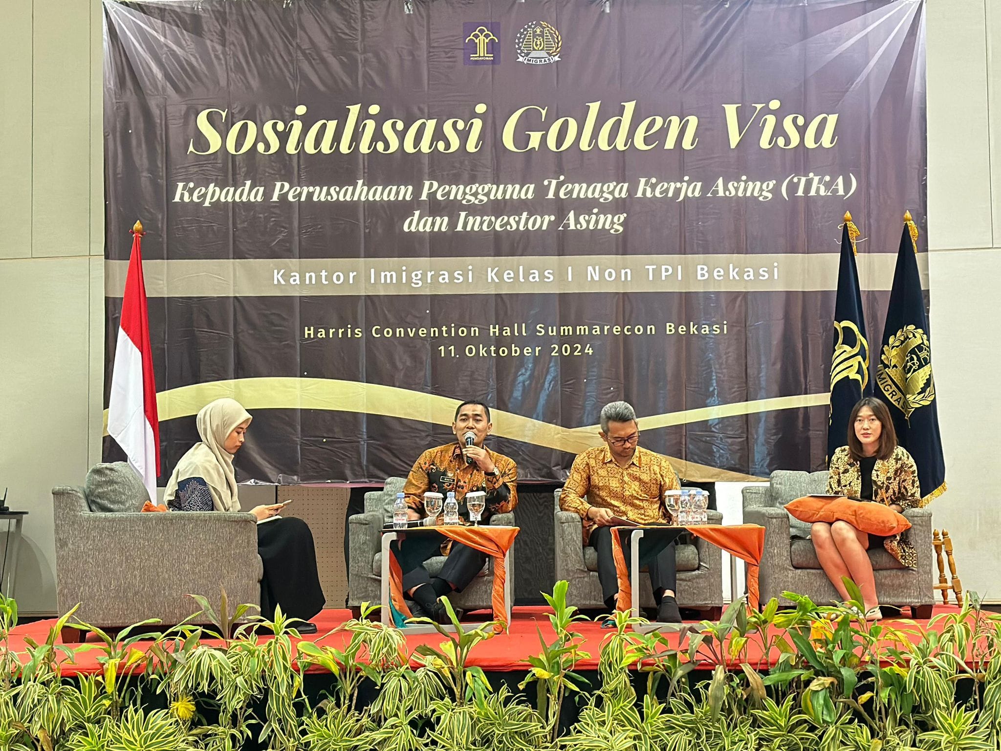 Kantor Imigrasi Bekasi Gelar Sosialisasi Golden Visa I Teras Media