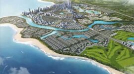 Keterangan foto : proyek Pantai Indah Kapuk (PIK) 2, Rabu (19/11/2024) 