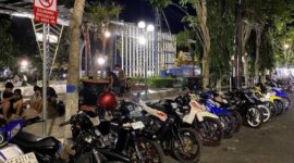 Keterangan foto : Alun-alun Trunojoyo, Sabtu (9/11/2024) 