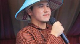 Keterangan foto : Farrel Adhitama, calon bupati Halmahera Timur, Minggu (17/11/2024) 