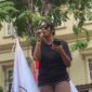 Keterangan foto : Ketua Bidang Pemberdayaan Perempuan Pengurus Besar Forum Mahasiswa Maluku Utara (PB FORMMALUT) Jabodetabek sekaligus kader Liga Mahasiswa Nasional untuk Demokrasi (LMND), Inggrid Nola