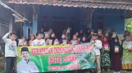 Keterangan foto : Organisasi KITA peduli warga Lebak, Selasa (10/12/2024) 