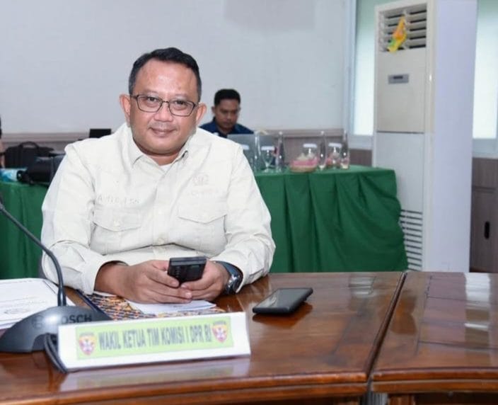 Keterangan foto : Wakil Ketua Komisi I DPR RI Anton Sukartono Suratto,  Senin (27/1/2025) 