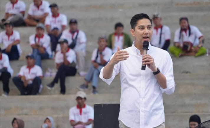 Keterangan foto : Ketua Fraksi DPR RI Partai Gerindra Gerardus Budisatrio Djiwandono atau biasa dipanggil Budi Djiwandono, Sabtu (8/2/2025) 