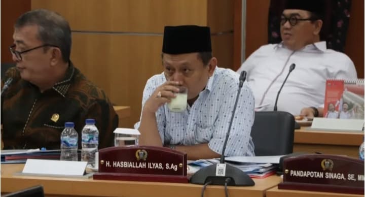 Keterangan foto : Anggota Komisi III DPR RI, Hasbiallah Ilyas, Kamis (13/2/2025) 