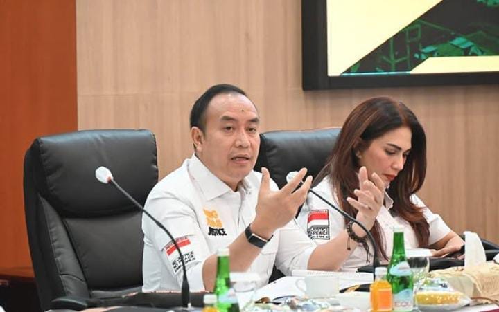 Keterangan foto : Politisi Partai Demokrat, Didik Mukrianto, Kamis (13/3/2025)