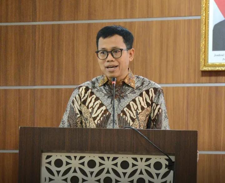 Ketua Komjak RI Pujiyono Suwadi kepada wartawan di Jakarta, Senin (17/3/2025)